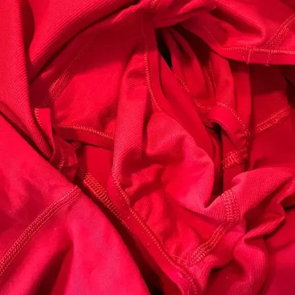 Lululemon Speed Up Shorts High-Rise Lined 2.5" Dark Red Women's Size 14 Running - Picture 6 of 10